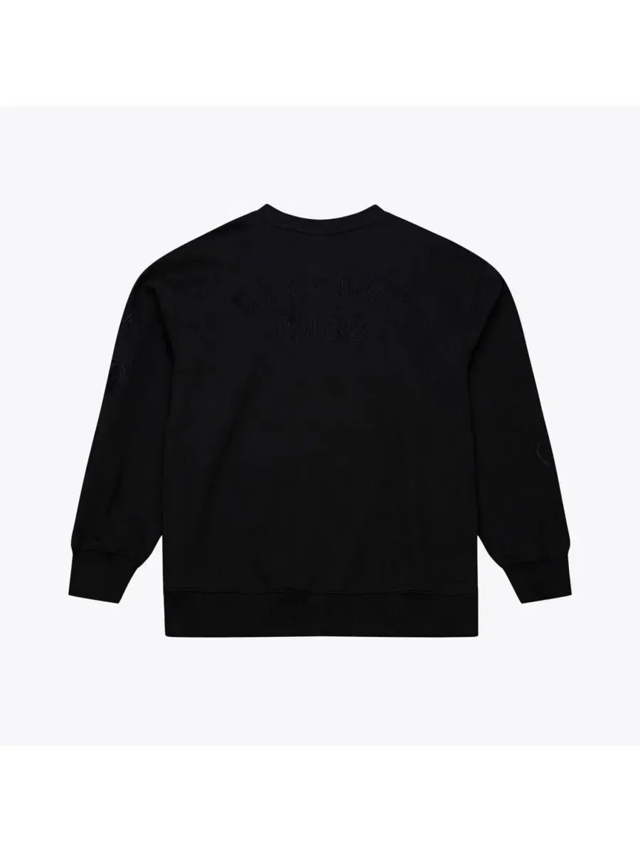 Свитшот с флисовой подкладкой Phantom Fleece Mitchell & Ness — изображение 4 из 4, черный