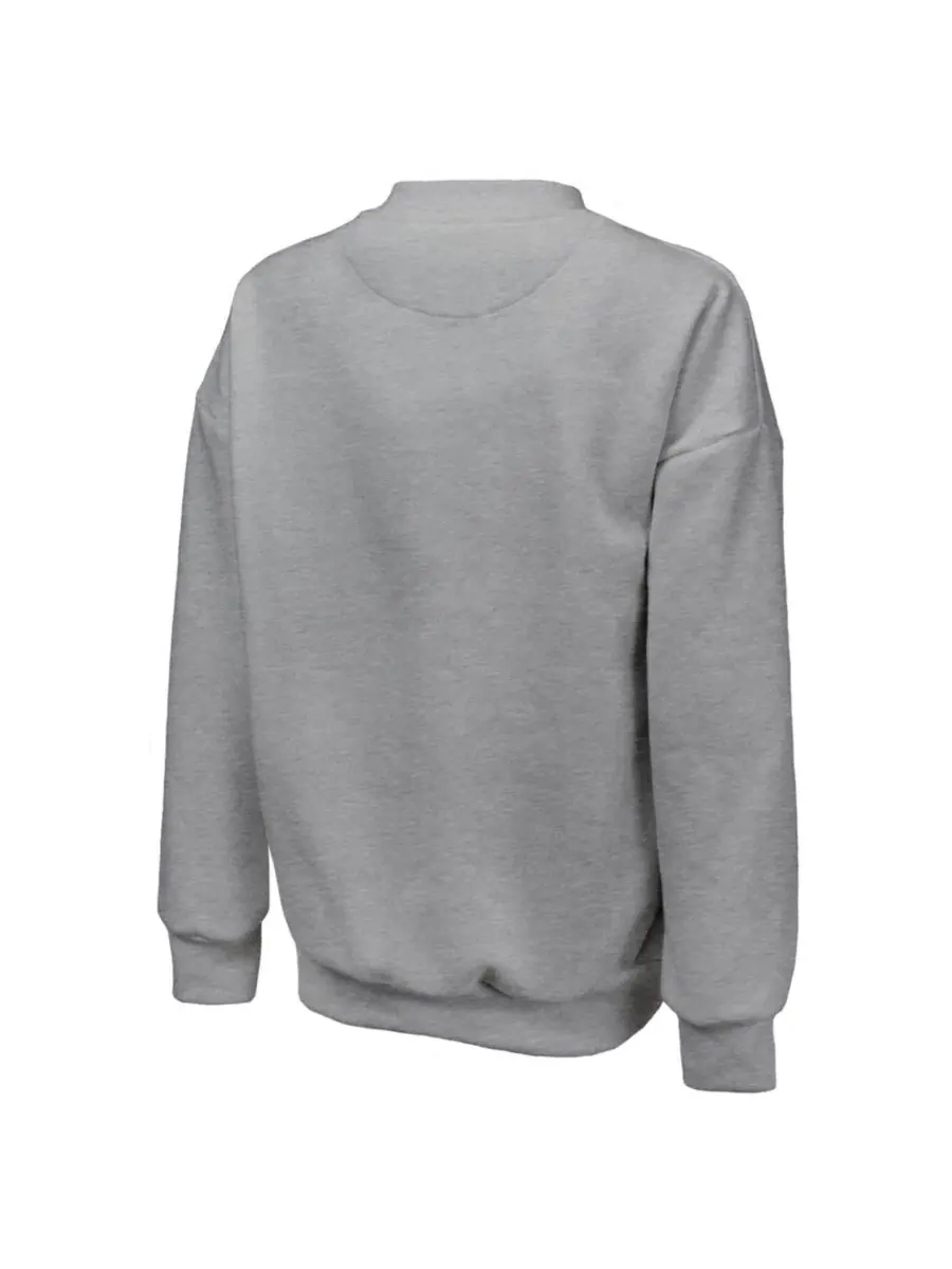 Свитшот с круглым вырезом и длинным рукавом, с принтом, New York Knicks Classic Tri-Blend Pullover — изображение 3 из 3