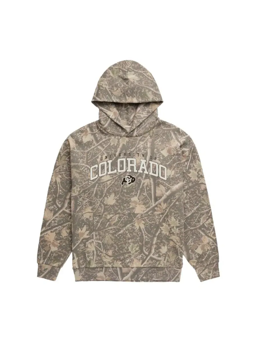 Худи с камуфляжным принтом Colorado Buffaloes Back Bay Fleece Uscape Apparel