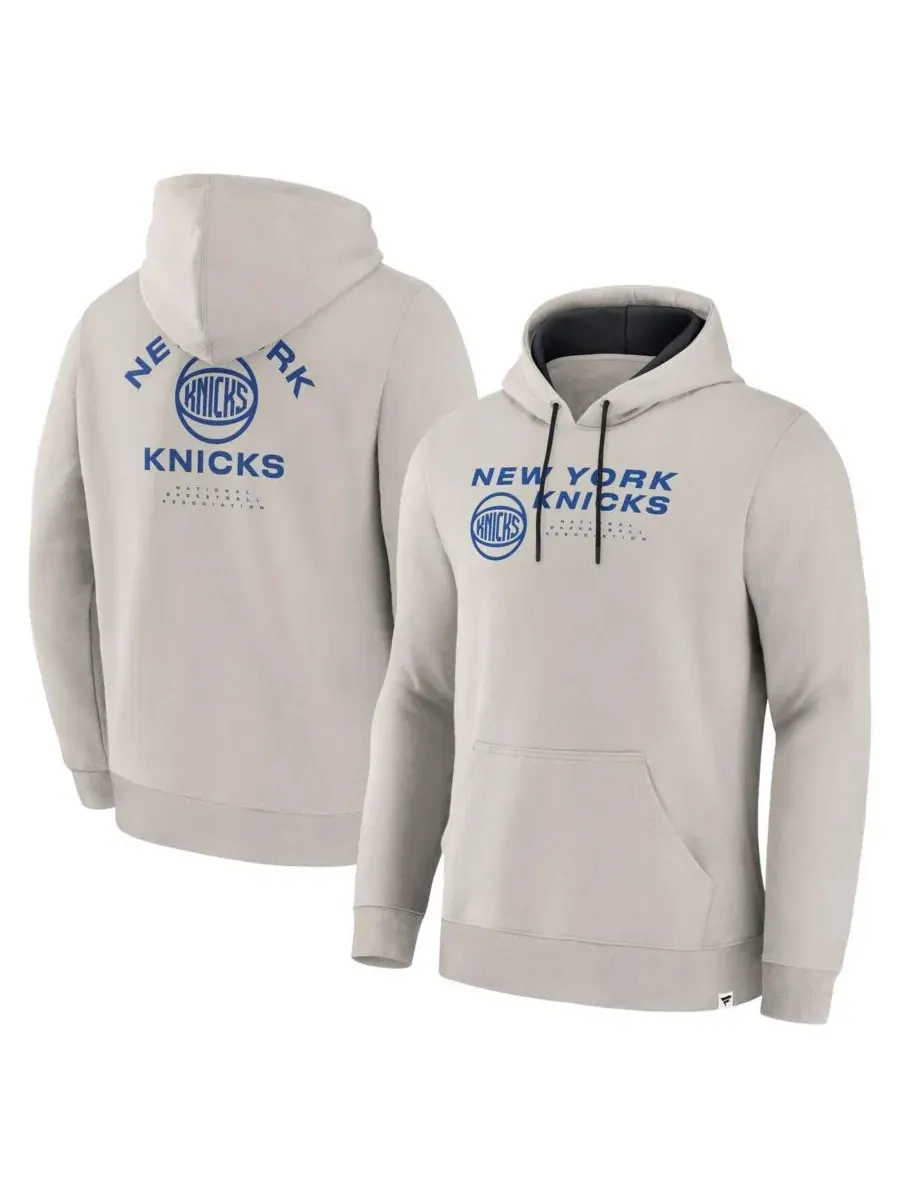 Худи мужское с капюшоном, с флисовой подкладкой, Blocked Shot Premium Pullover Fanatics