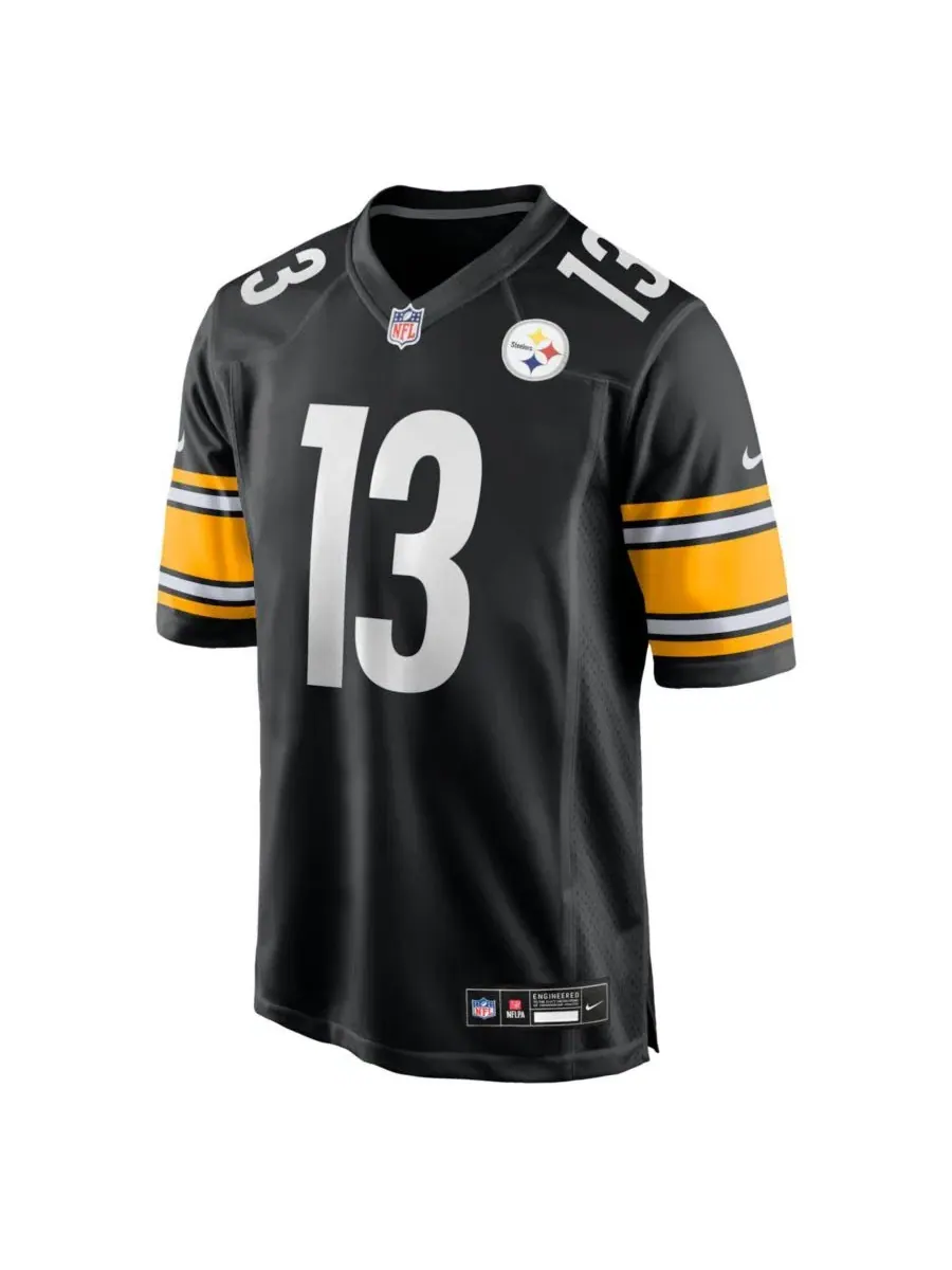 Игровая футболка Nike Rico Dowdle Pittsburgh Steelers — изображение 2 из 5, черный