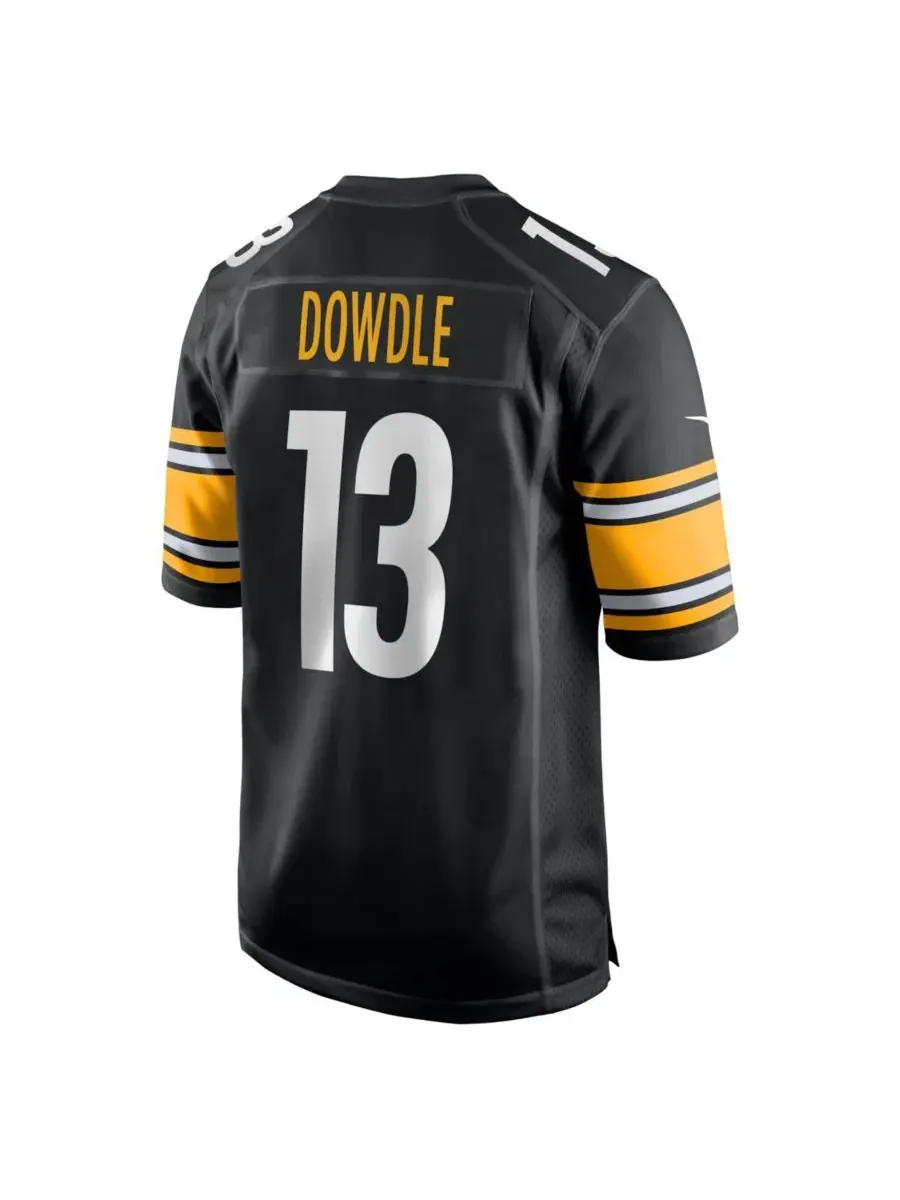Игровая футболка Nike Rico Dowdle Pittsburgh Steelers — изображение 3 из 5, черный