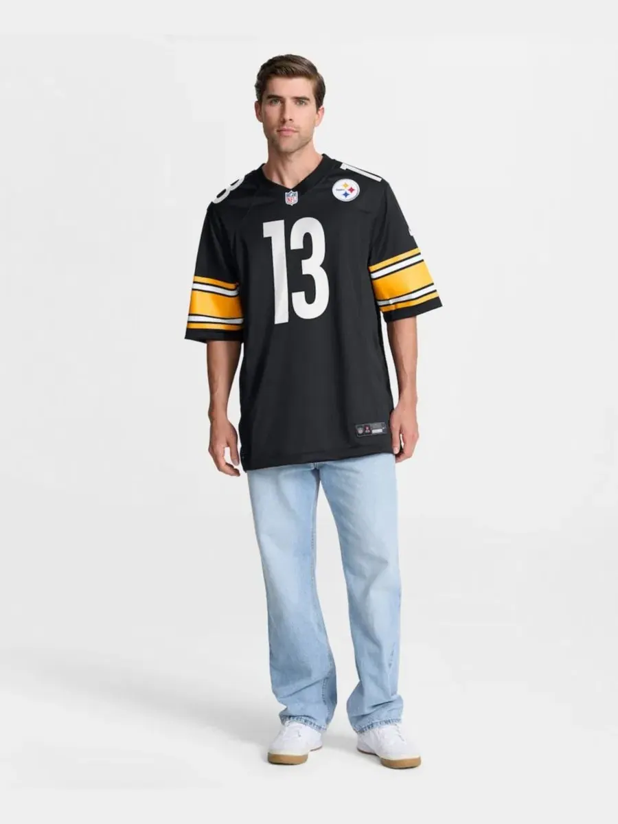 Игровая футболка Nike Rico Dowdle Pittsburgh Steelers — изображение 4 из 5, черный