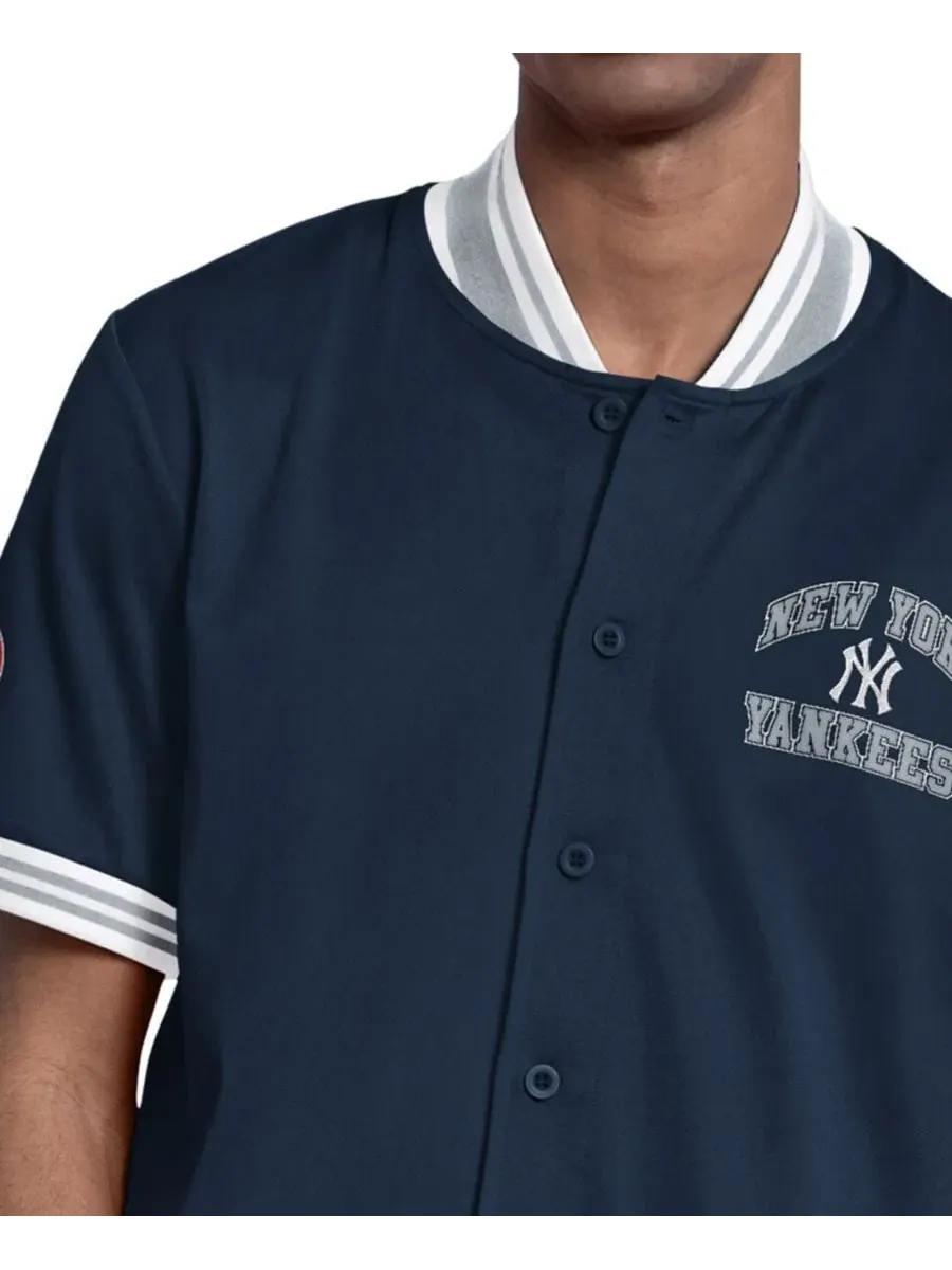Куртка с коротким рукавом New York Yankees Starter — изображение 3 из 3, темно-синий