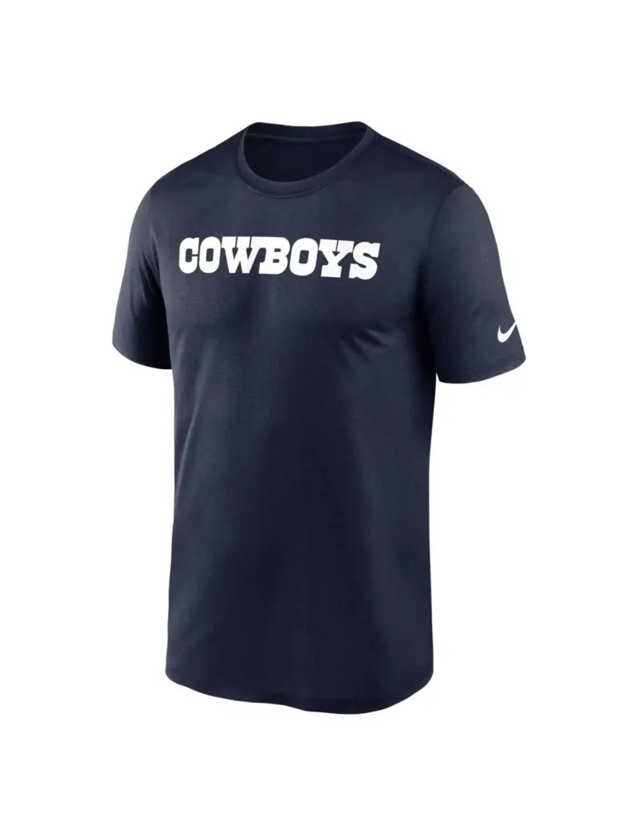 Футболка Dri-FIT с принтом Primetime Legend Wordmark Nike — изображение 2 из 3, темно-синий