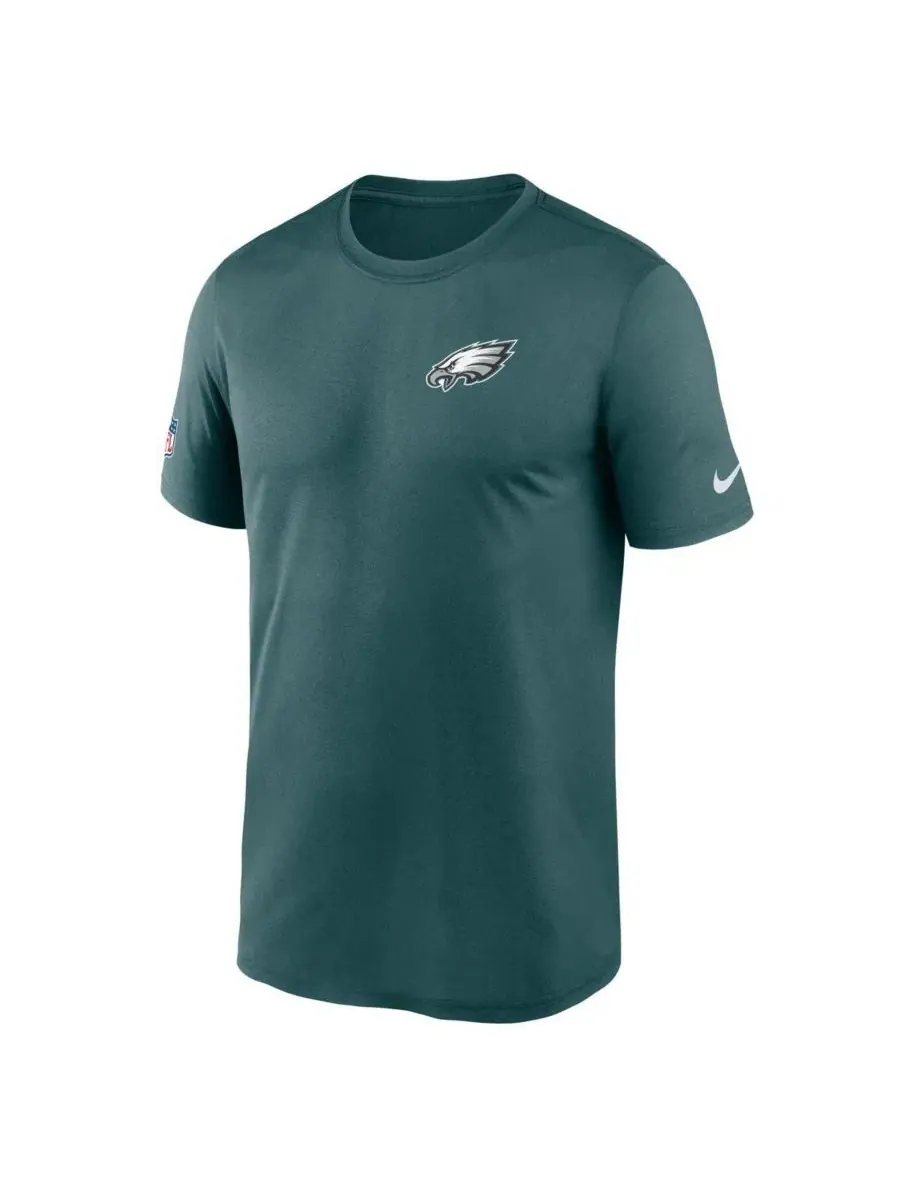 Футболка Nike с логотипом Philadelphia Eagles — изображение 2 из 3, бирюзовый