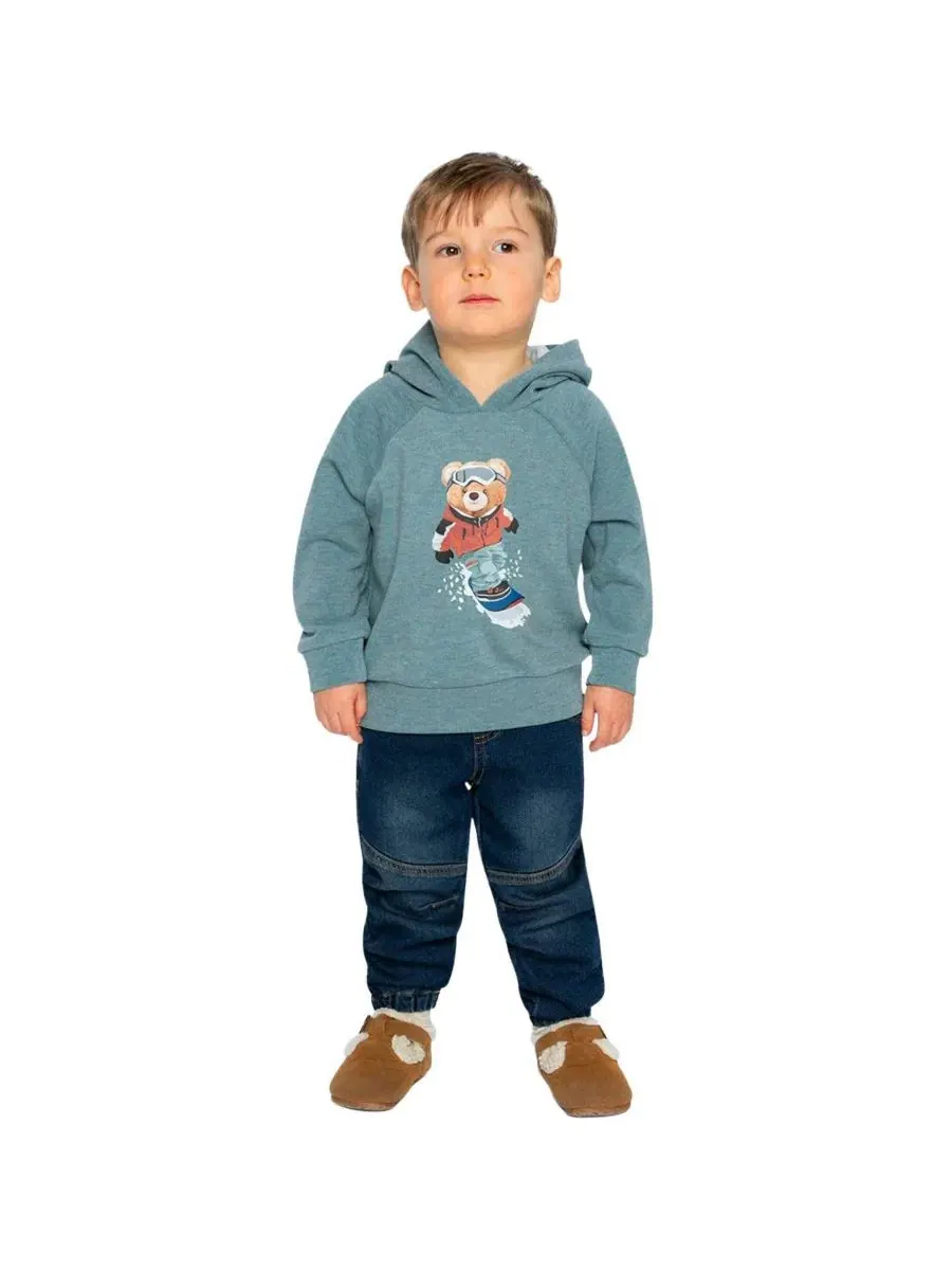 Худи с принтом Nordic Buddies Deux par Deux, Pale Turquoise — изображение 5 из 6