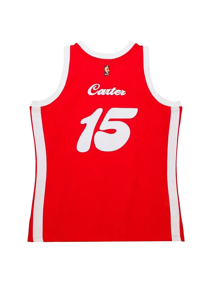 Мужская футболка Vince Carter Memphis Grizzlies Hardwood Classics с именем и номером в ретро-стиле — изображение 3 из 3
