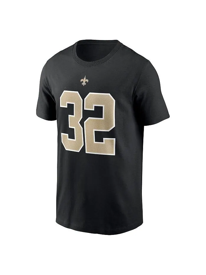 Мужская черная футболка Tyrann Mathieu New Orleans Saints с именем и номером игрока Nike — изображение 3 из 4, черный