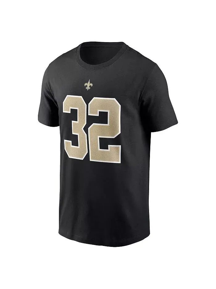 Мужская черная футболка Tyrann Mathieu New Orleans Saints с именем и номером игрока Nike — изображение 3 из 4