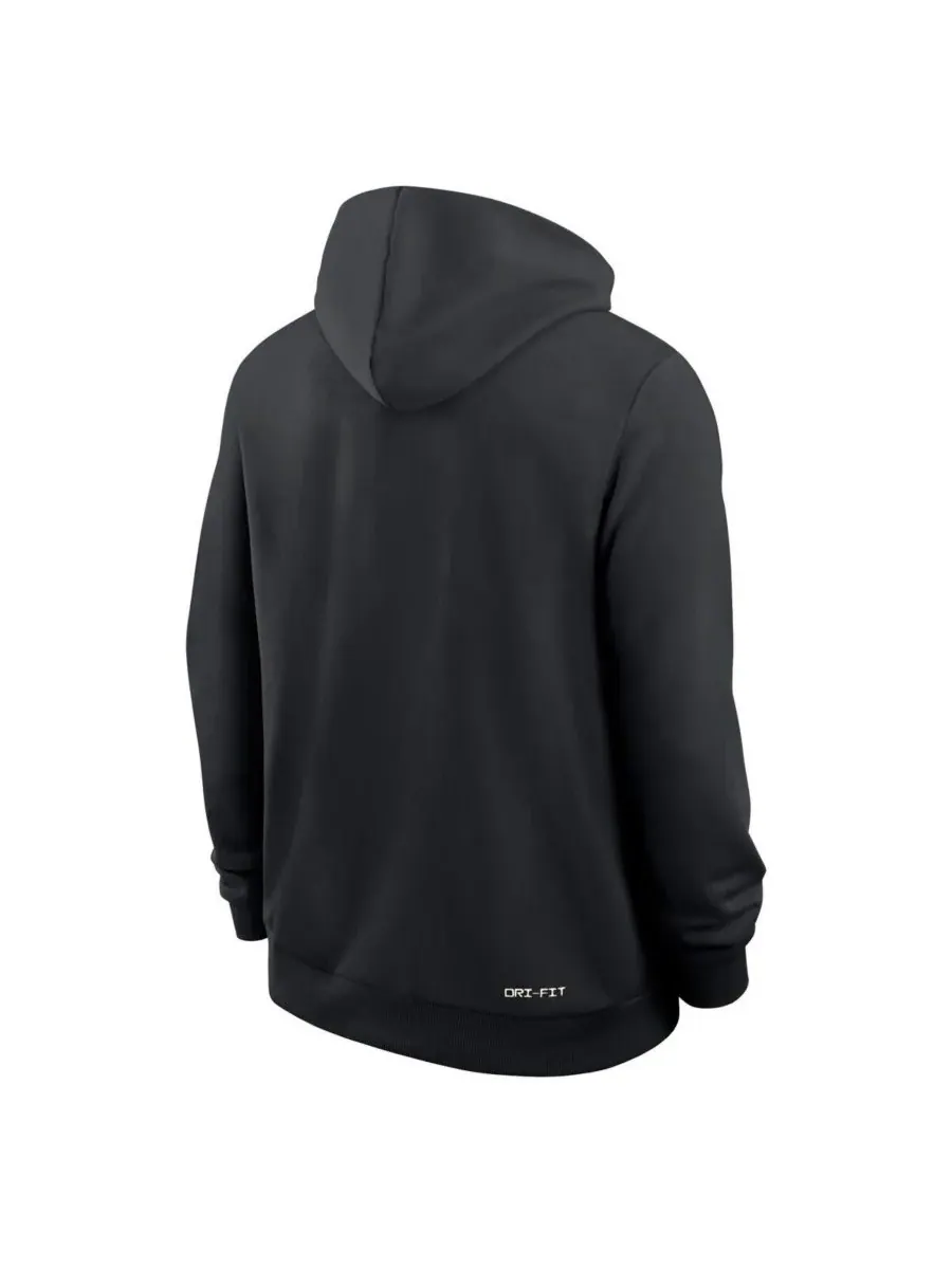 Nike Мужская черная толстовка UCF Knights 2025 Sideline Dri-FIT — изображение 2 из 3, черный