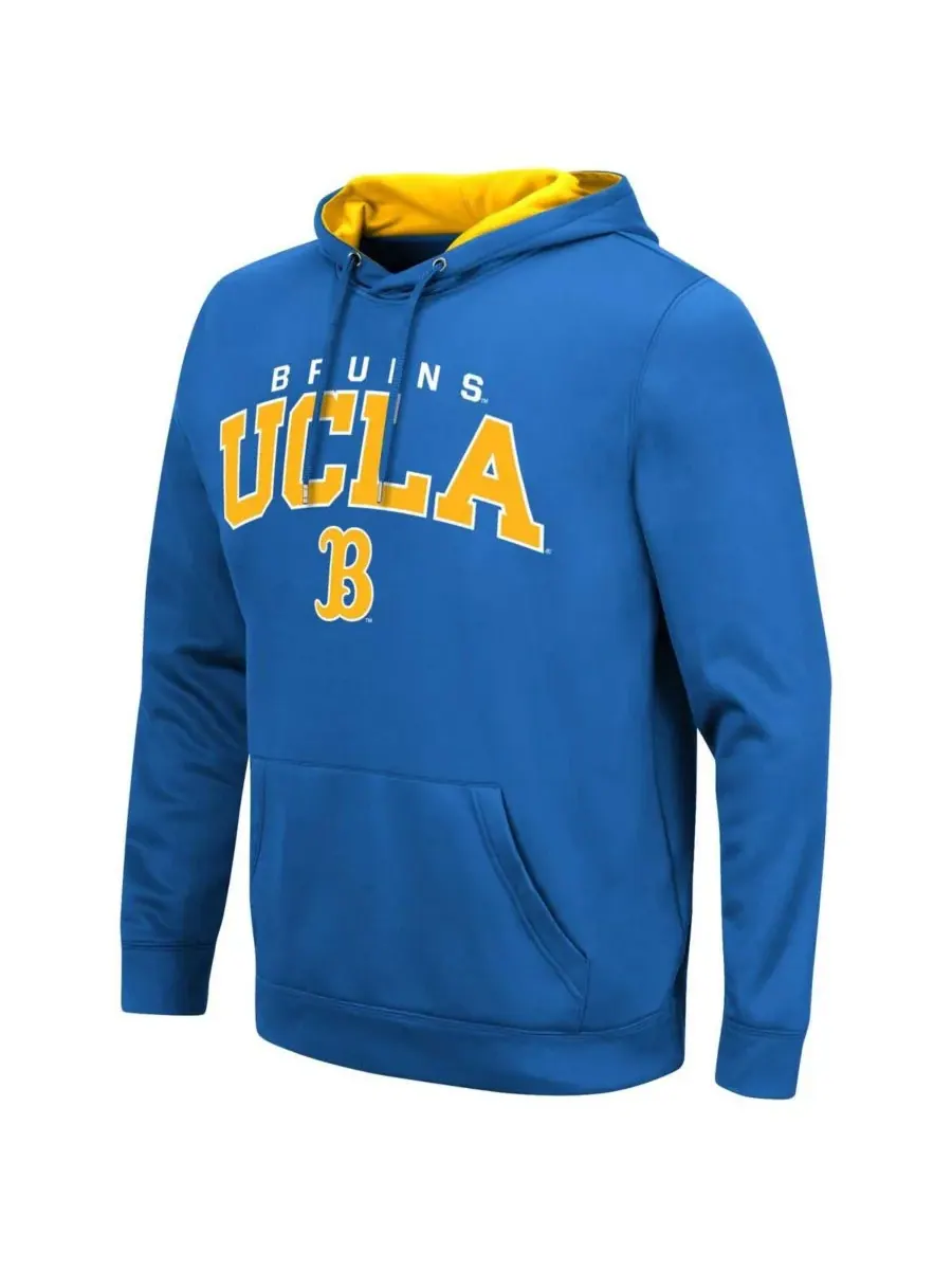 Мужская толстовка с капюшоном UCLA Bruins Resistance Colosseum — изображение 3 из 5, синий