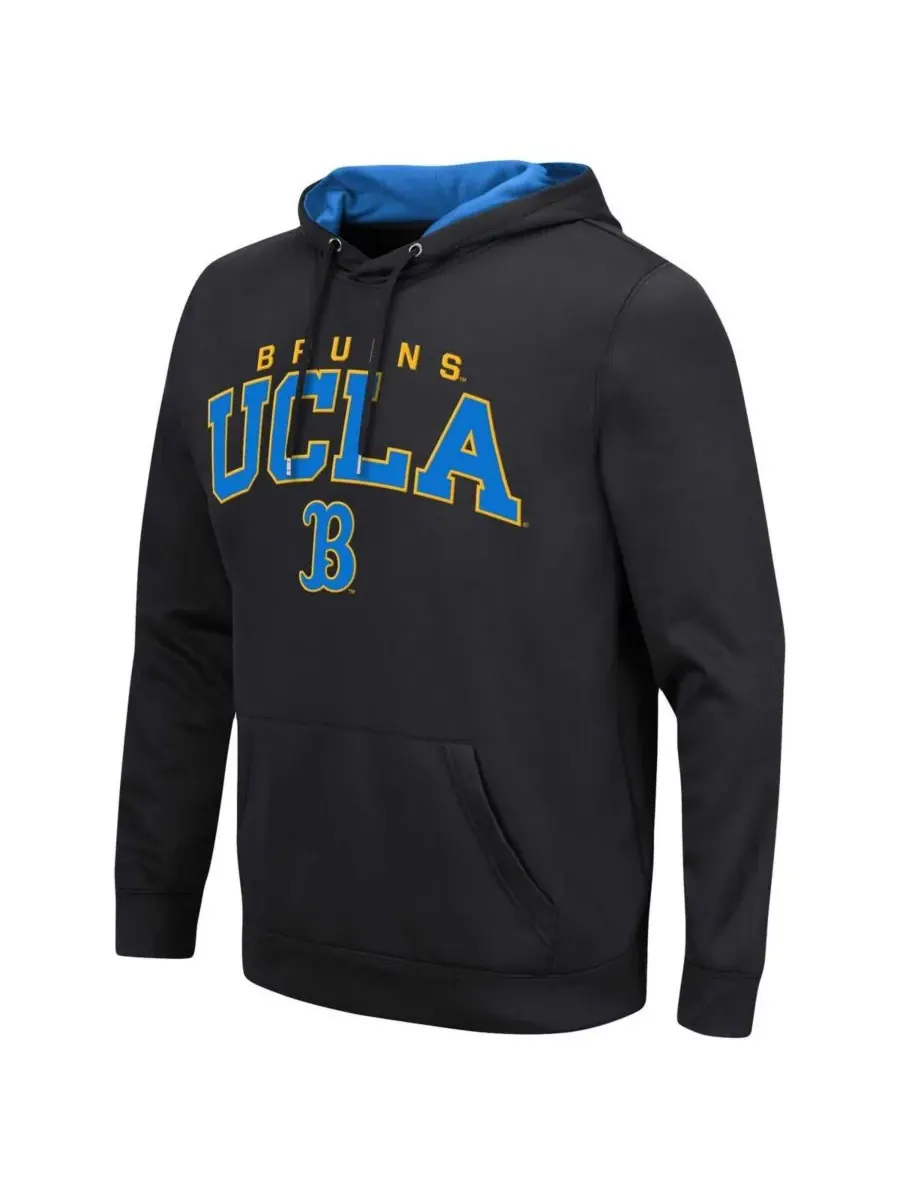 Мужская толстовка с капюшоном UCLA Bruins Resistance Colosseum — изображение 5 из 5, синий