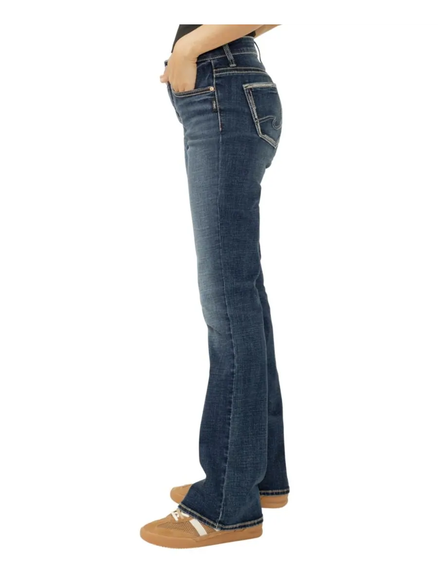 Женские джинсы Elyse Mid Rise Comfort Fit Bootcut Silver Jeans Co, Hyde Park — изображение 2 из 3