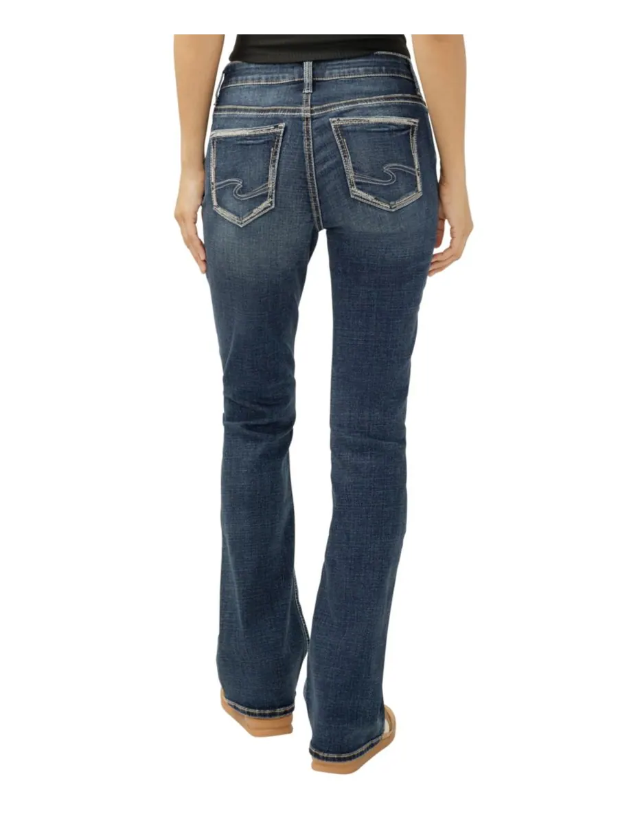 Женские джинсы Elyse Mid Rise Comfort Fit Bootcut Silver Jeans Co, Hyde Park — изображение 3 из 3