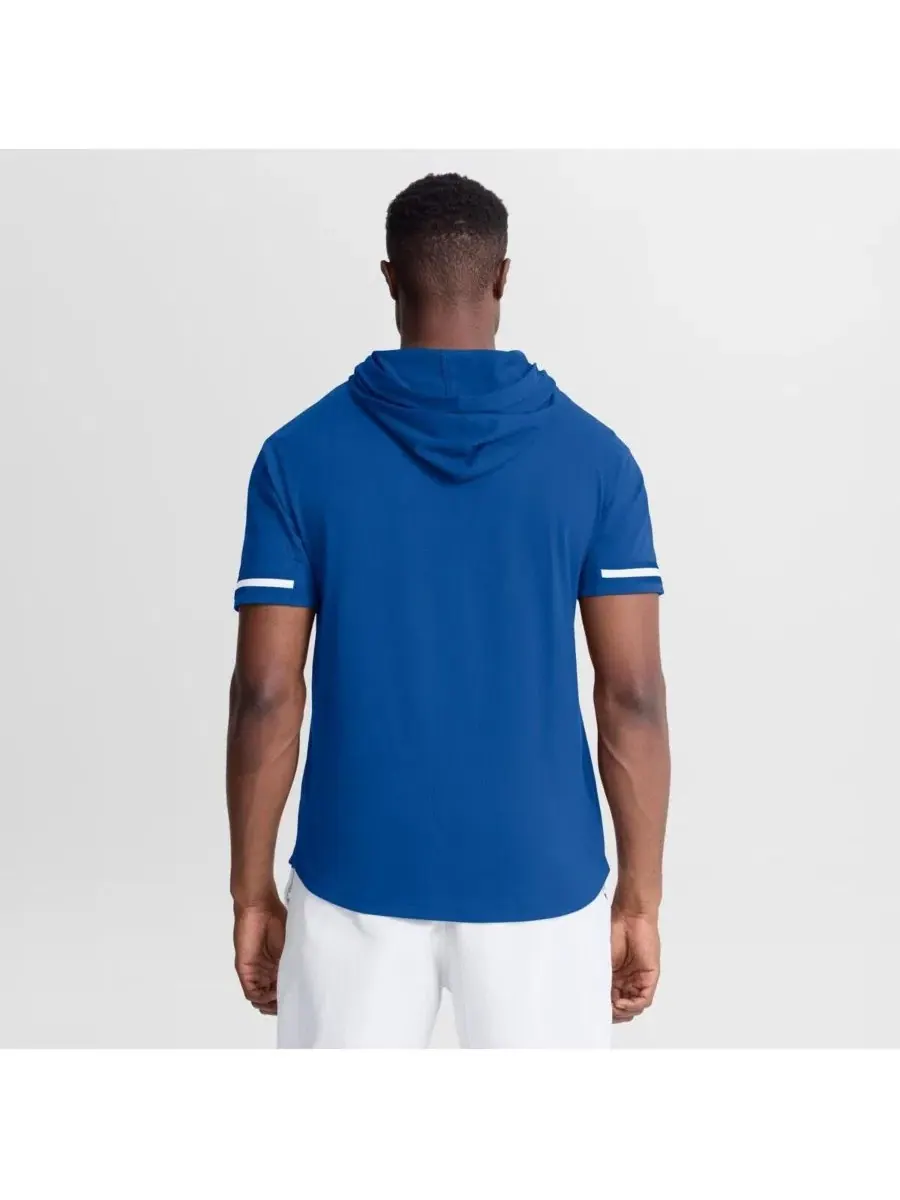 Мужская футболка с капюшоном Royal Los Angeles Dodgers Optimal Play Fanatics — изображение 2 из 8, королевский