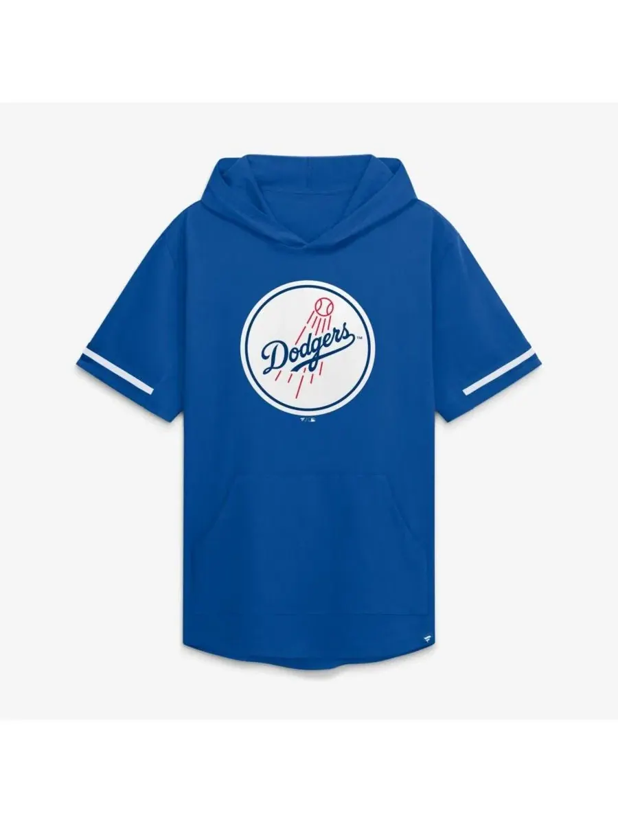 Мужская футболка с капюшоном Royal Los Angeles Dodgers Optimal Play Fanatics — изображение 4 из 8, королевский