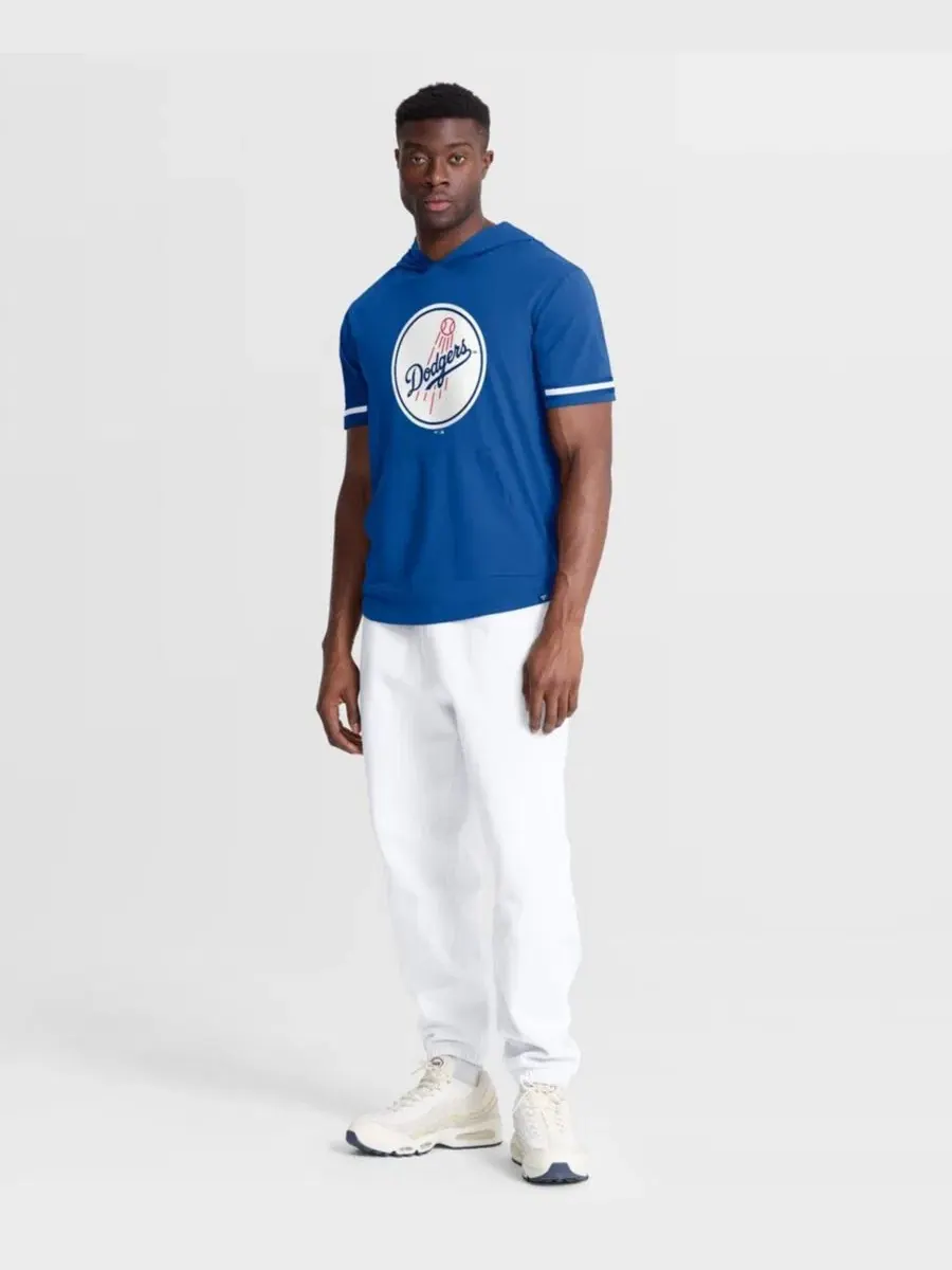 Мужская футболка с капюшоном Royal Los Angeles Dodgers Optimal Play Fanatics — изображение 7 из 8, королевский