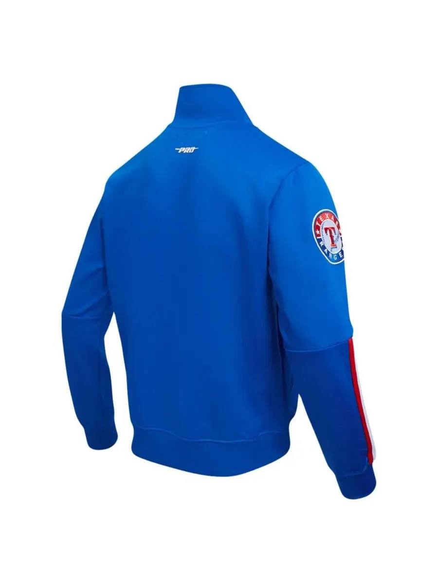 Мужская спортивная куртка Royal Texas Rangers Fast Lane на молнии Pro Standard — изображение 4 из 4, королевский