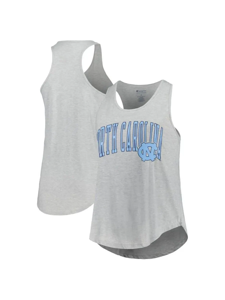 Profile Женская майка-борцовка с круглым вырезом и логотипом команды North Carolina Tar Heels