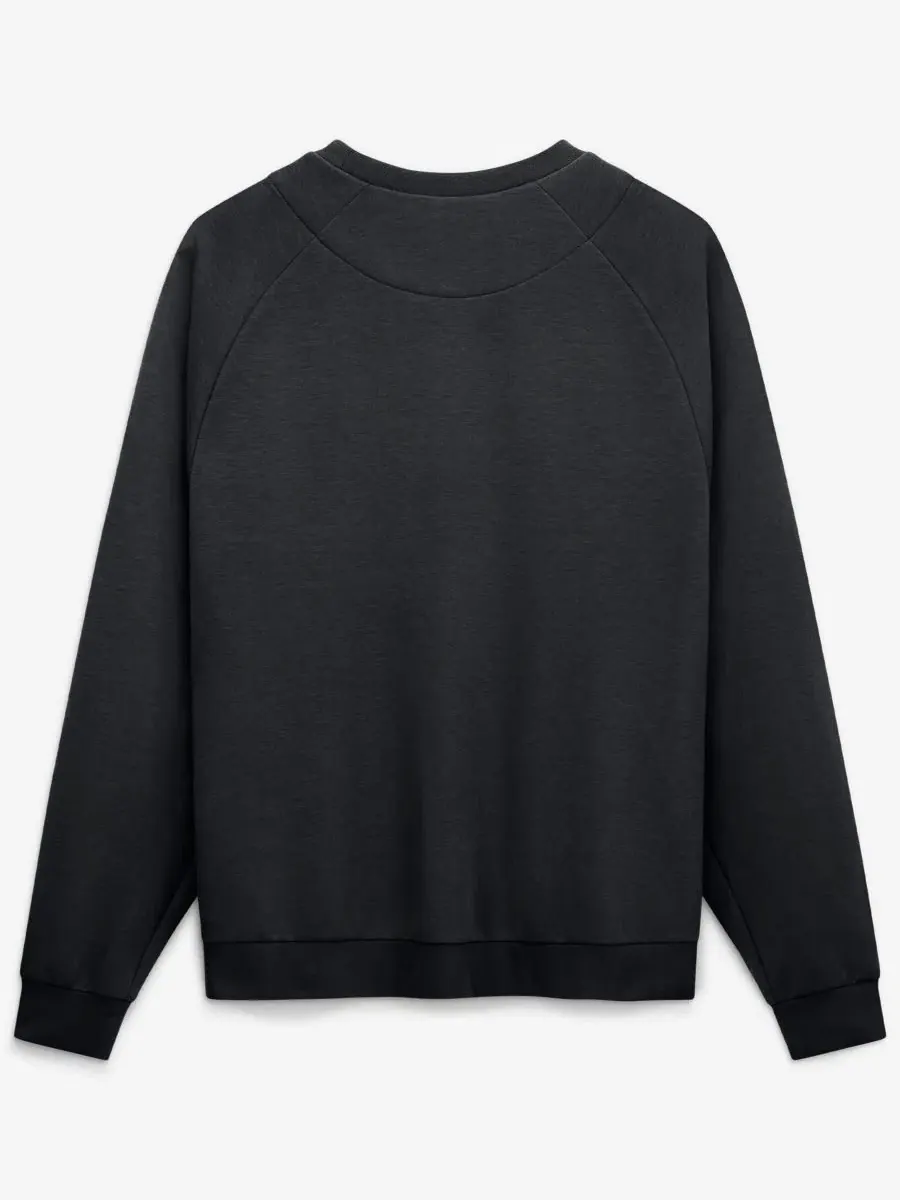 Свитшот с регланом и технологией Dri-FIT, модель Premium Performance Raglan Nike — изображение 2 из 2, черный