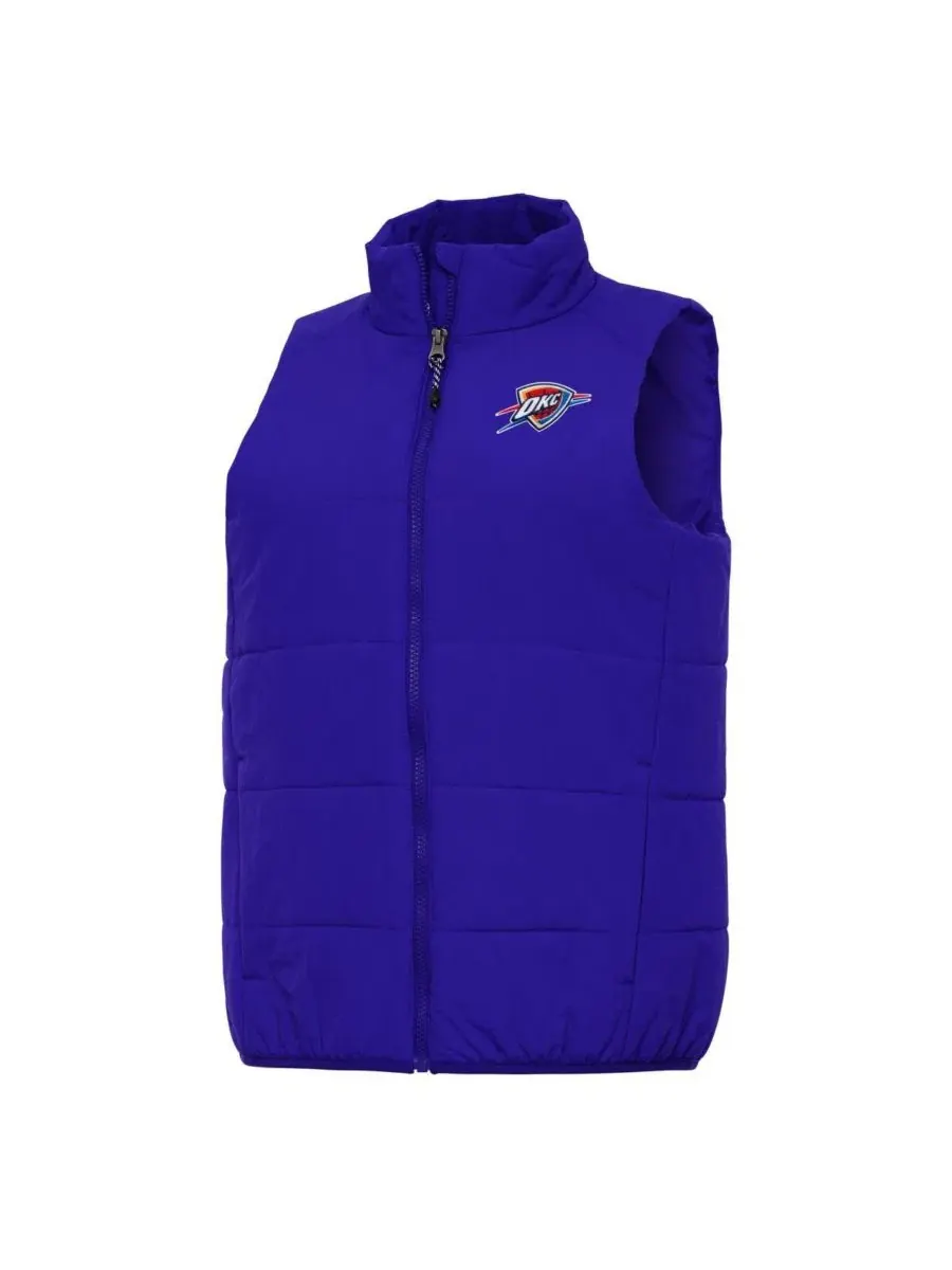 Женский жилет Oklahoma City Thunder Experience Full-Zip Antigua