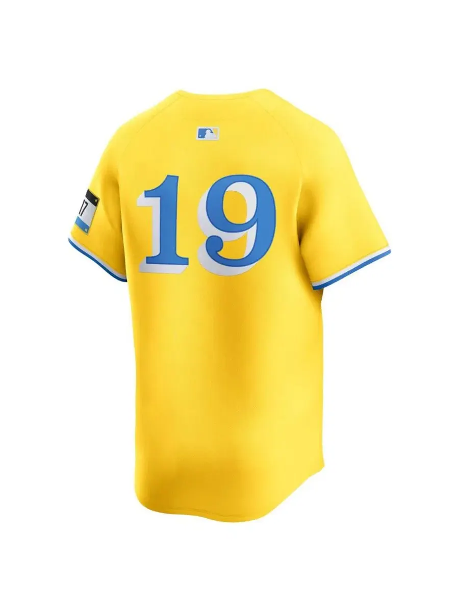 Мужская джерси-футболка Roman Anthony Gold Boston Red Sox City Connect Limited Nike — изображение 3 из 3, золото