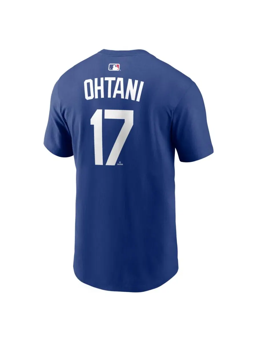 Футболка с именем и номером Shohei Ohtani Nike — изображение 2 из 3, королевский
