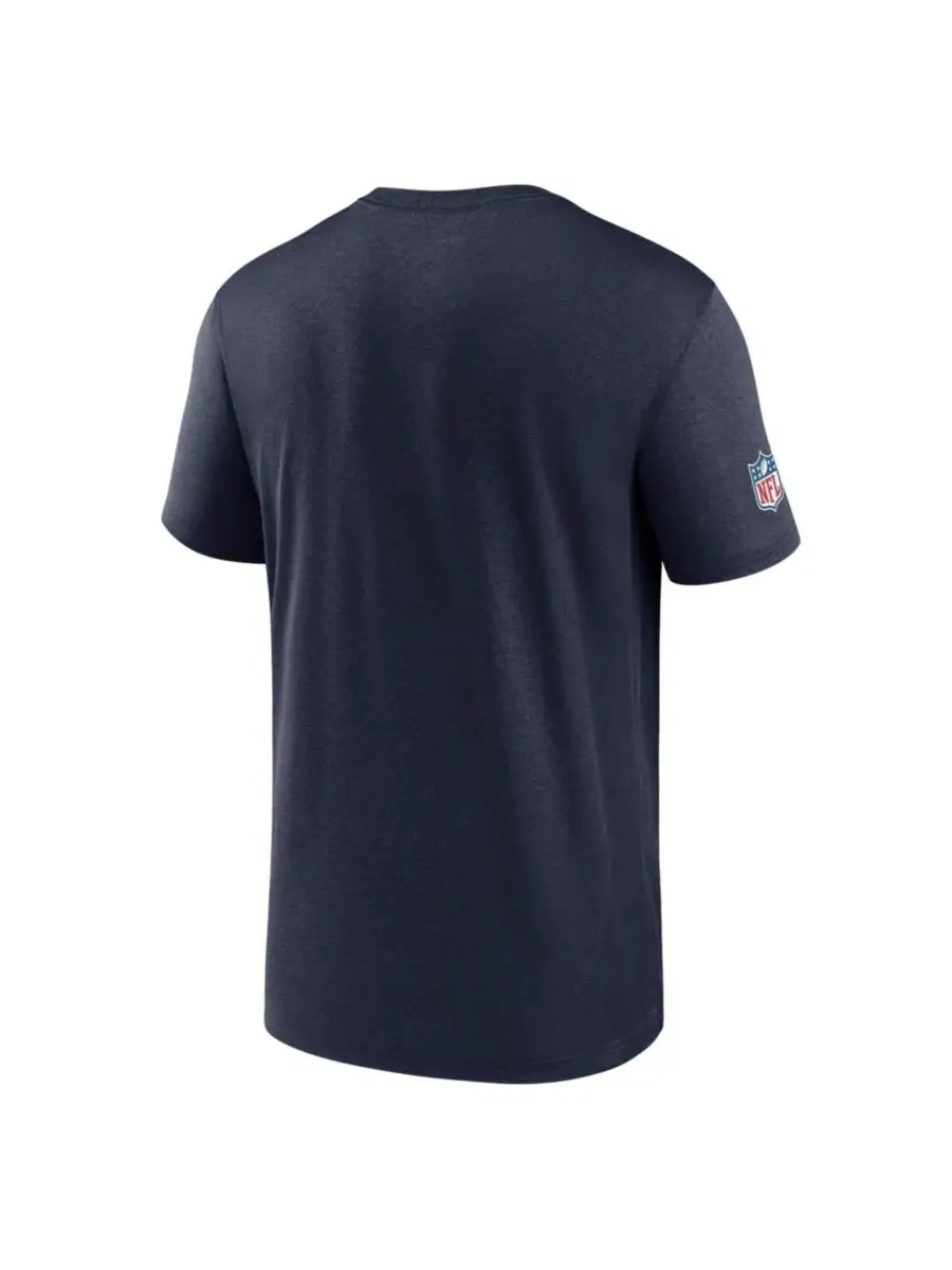 Футболка Dri-FIT с логотипом Dallas Cowboys Nike — изображение 3 из 3, темно-синий