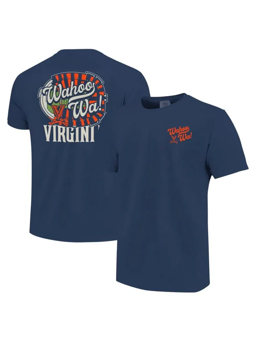 Футболка с принтом Virginia Cavaliers Hyperlocal Comfort Colors Image One