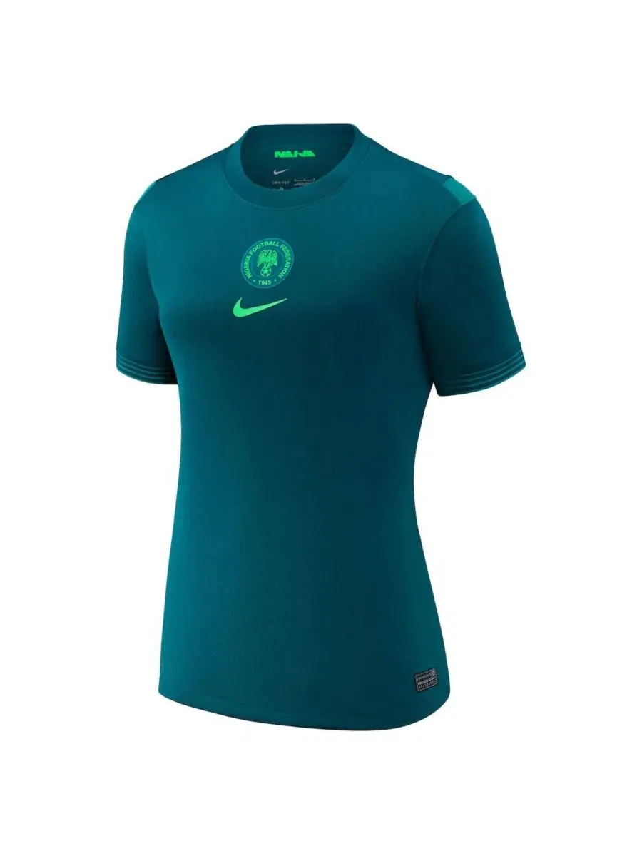 Футболка Nike с длинным рукавом и принтом, модель Nigeria Women's National Team 2025/26 Home Replica