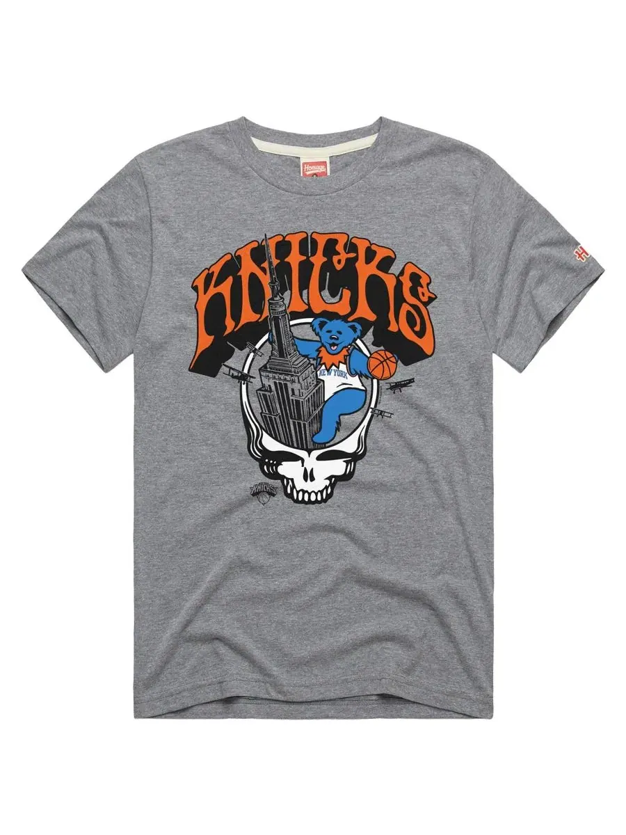 Футболка с принтом New York Knicks x The Grateful Dead Homage