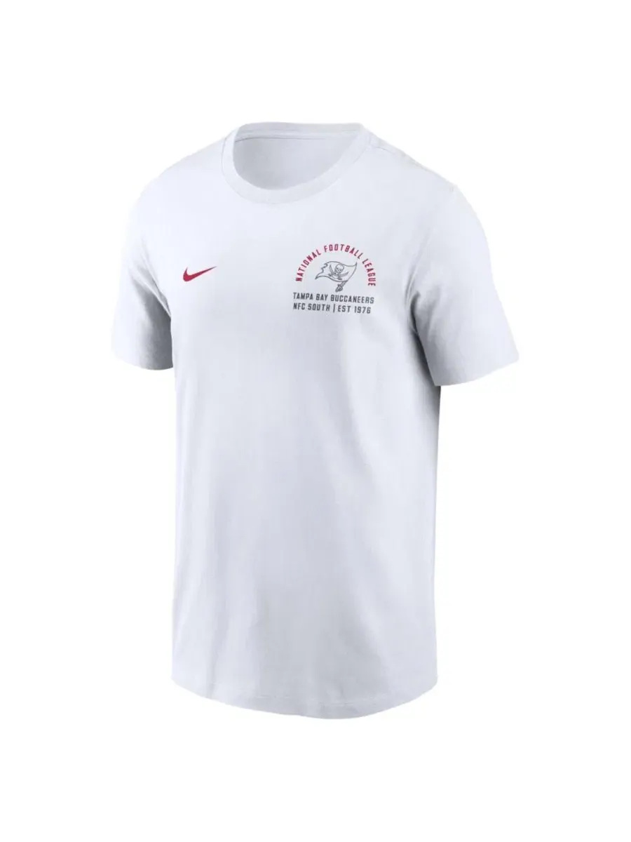 Футболка с принтом Split Logo Nike — изображение 2 из 3, белый