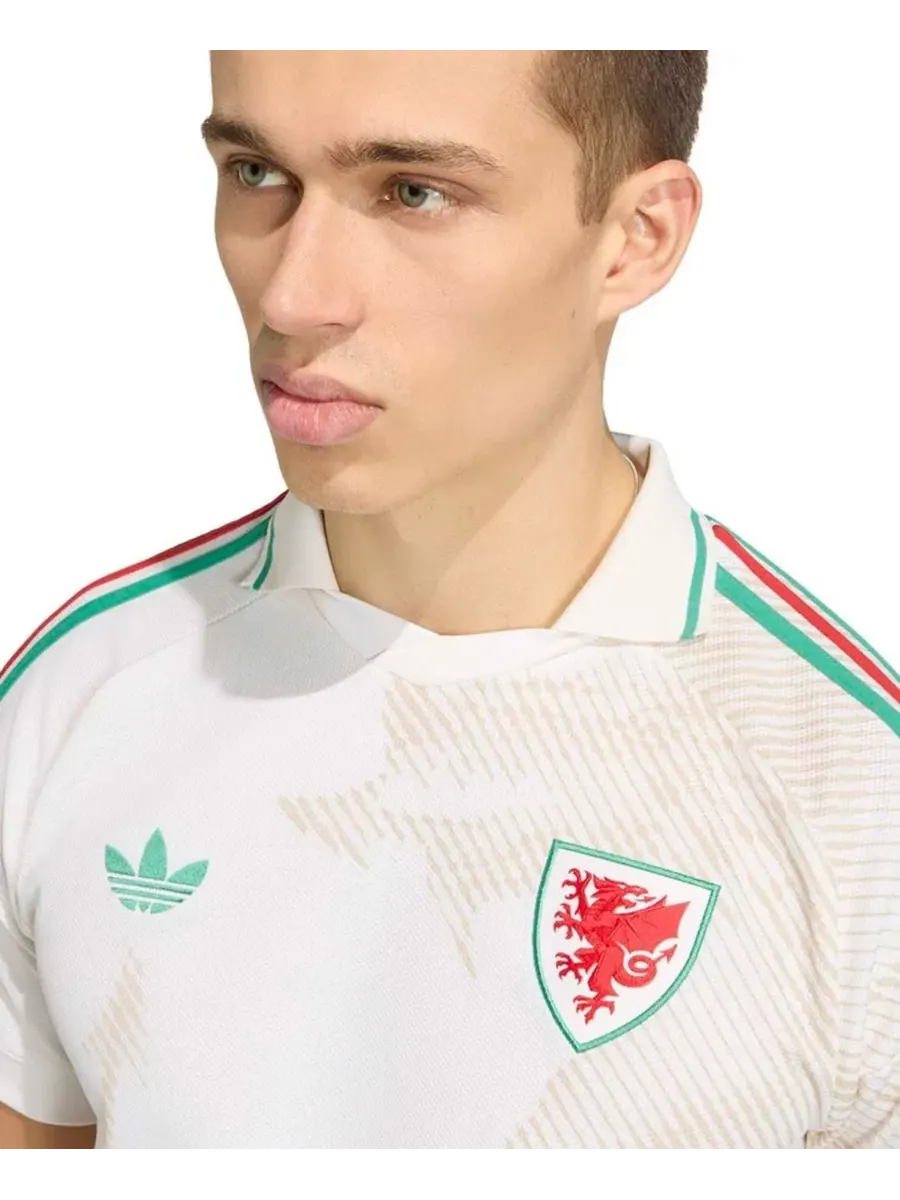 Футболка adidas Wales National Team FIFA x World Cup 2026 Replica — изображение 4 из 5, белый