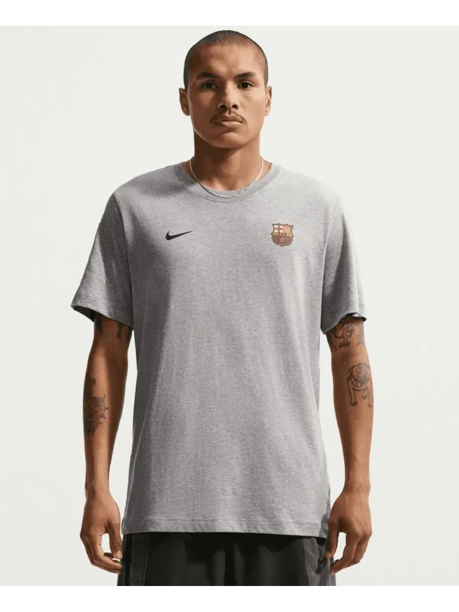 Футболка с принтом Crest Essential Барселона Nike