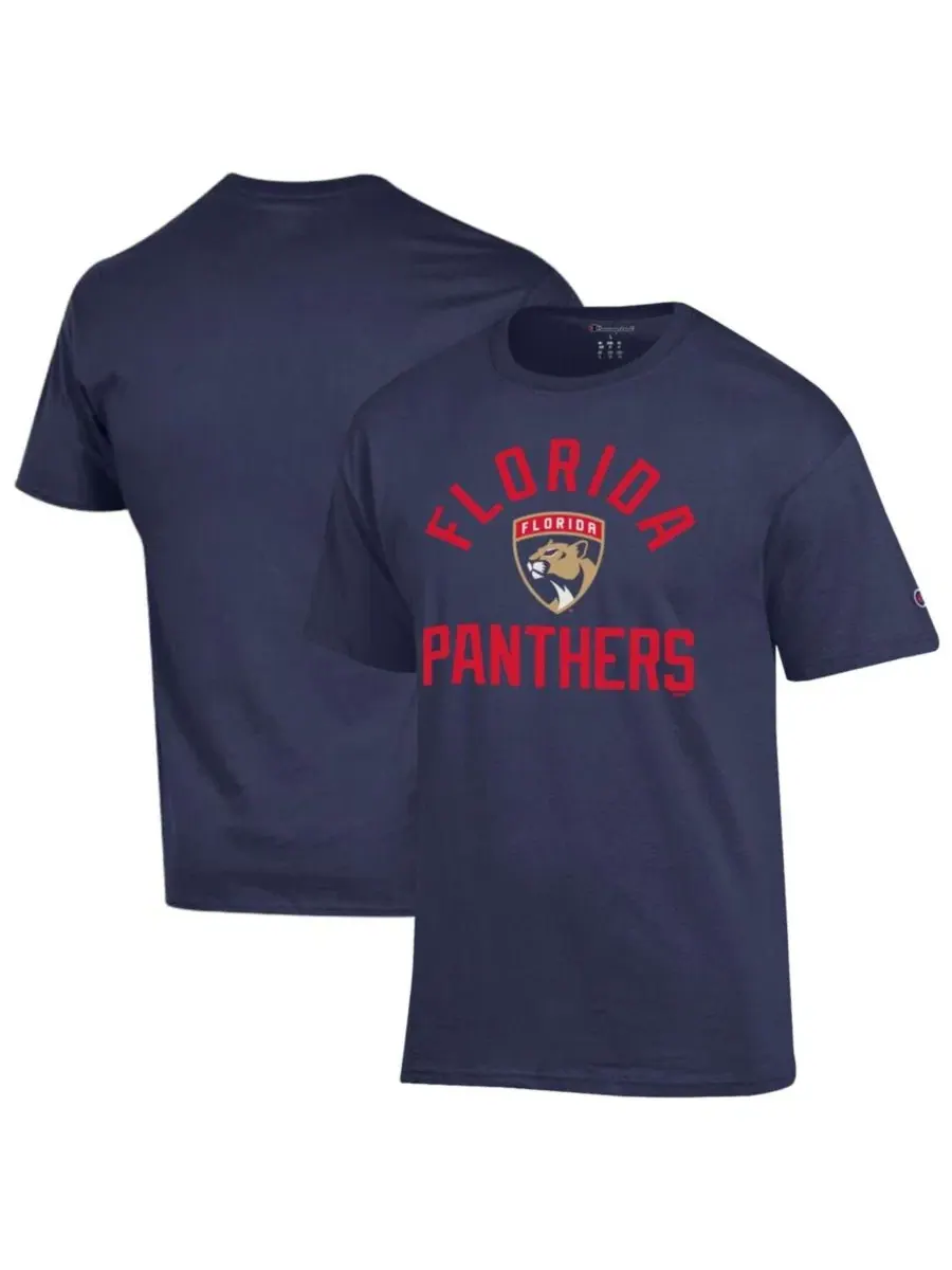 Футболка с принтом Florida Panthers Primary Logo Champion