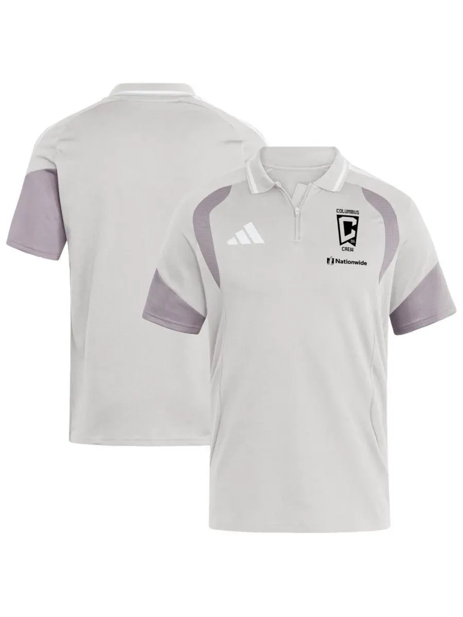 Поло с длинным рукавом Silver Columbus Crew 2026 Tiro Competition Polo adidas