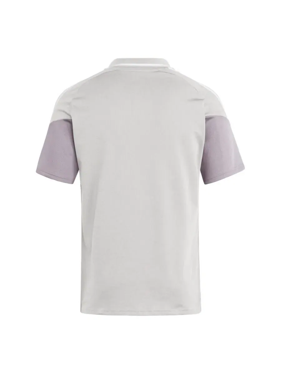 Поло с длинным рукавом Silver Columbus Crew 2026 Tiro Competition Polo adidas — изображение 3 из 3, серебряный