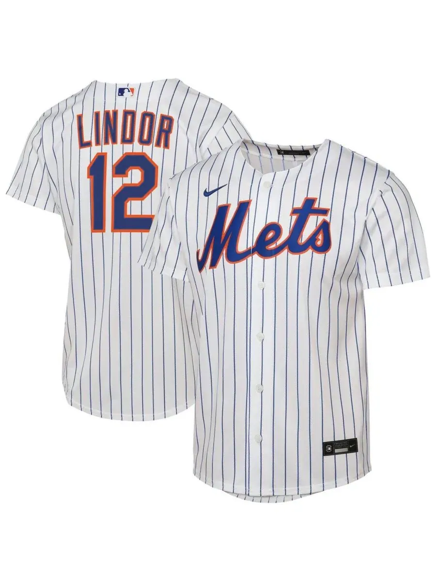 Детская футболка-джерси New York Mets Home Replica Player Jersey Nike