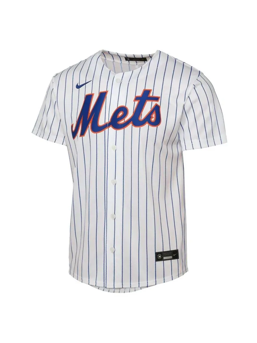 Детская футболка-джерси New York Mets Home Replica Player Jersey Nike — изображение 2 из 3, белый
