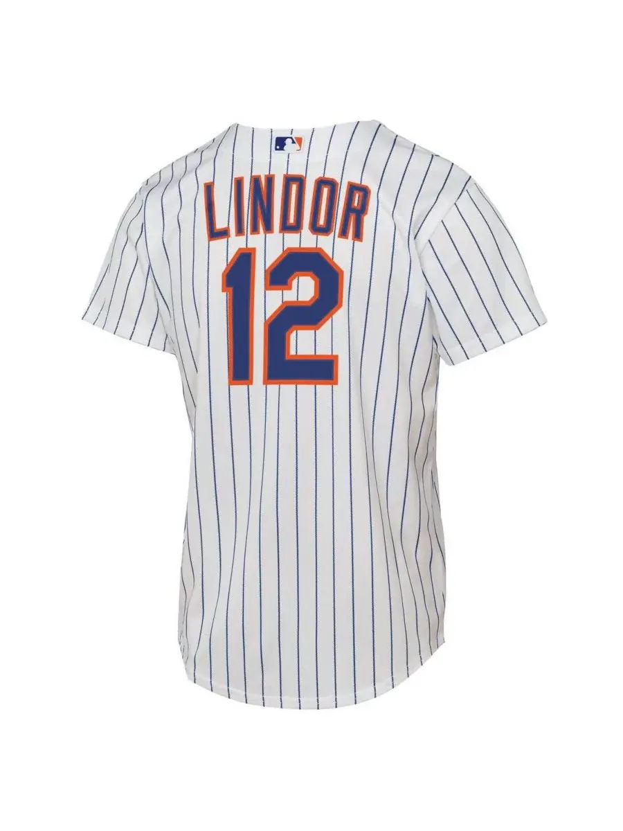 Детская футболка-джерси New York Mets Home Replica Player Jersey Nike — изображение 3 из 3, белый