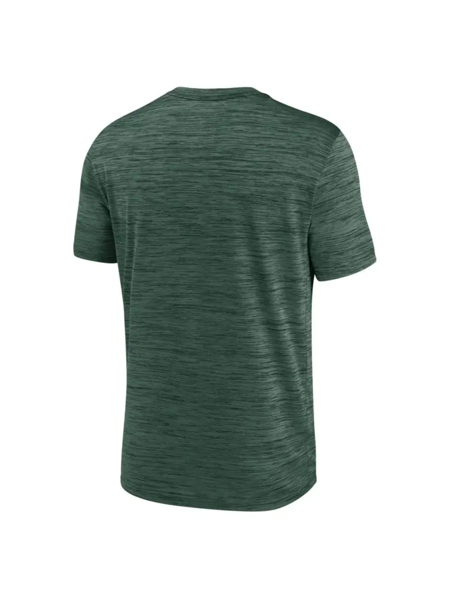 Футболка с принтом Velocity Ball Carrier Dri-FIT Nike — изображение 3 из 5, зеленый