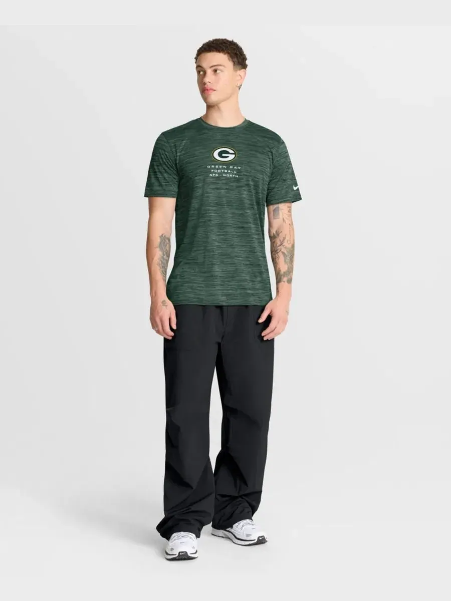 Футболка с принтом Velocity Ball Carrier Dri-FIT Nike — изображение 5 из 5, зеленый