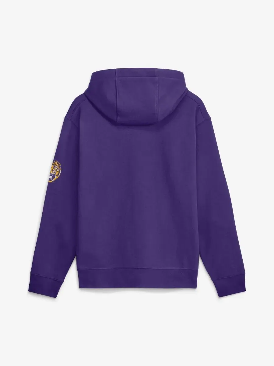 Худи с капюшоном, с флисом, с принтом LSU Tigers Nike — изображение 2 из 2, фиолетовый