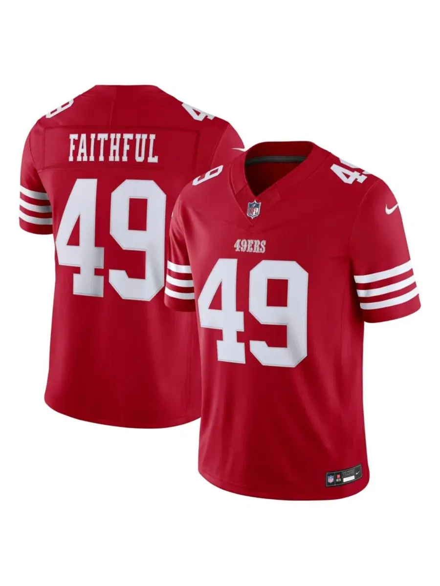 Мужская футболка Nike San Francisco 49ers The Faithful Vapor F.U.S.E. Stitched Limited