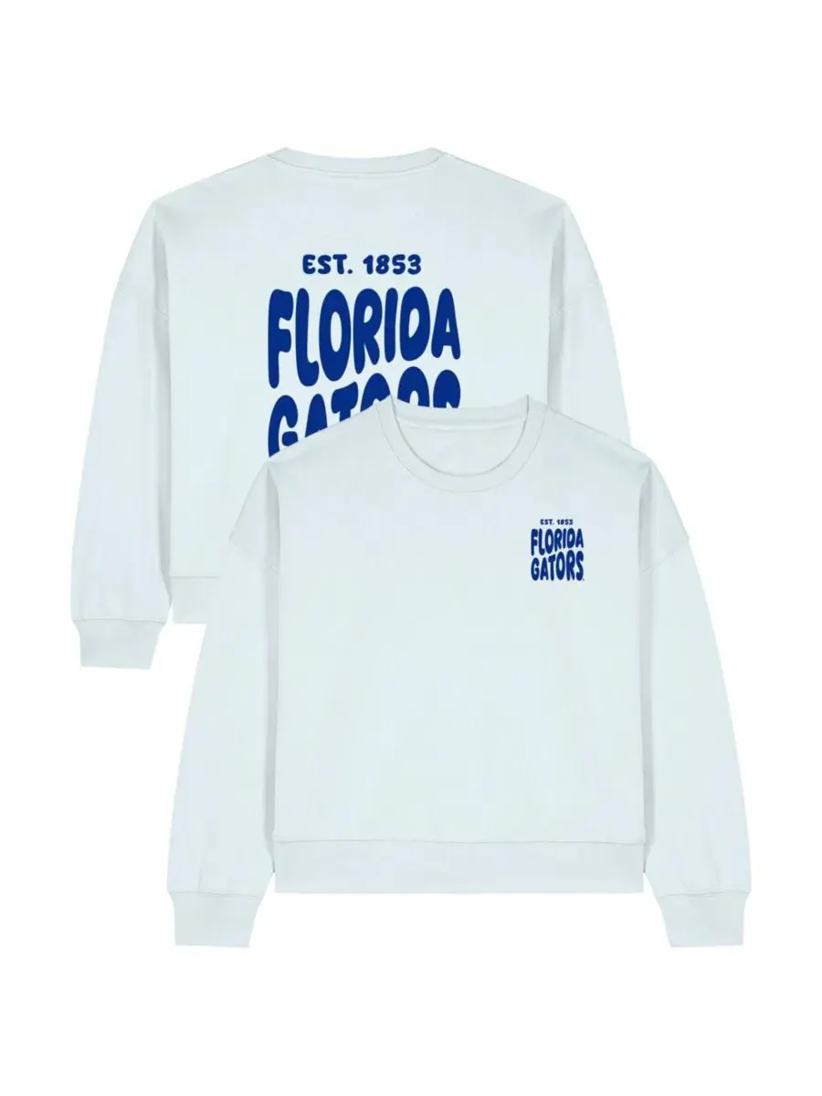Женский свитшот с флисовой подкладкой и принтом Florida Gators Cloud Uscape Apparel