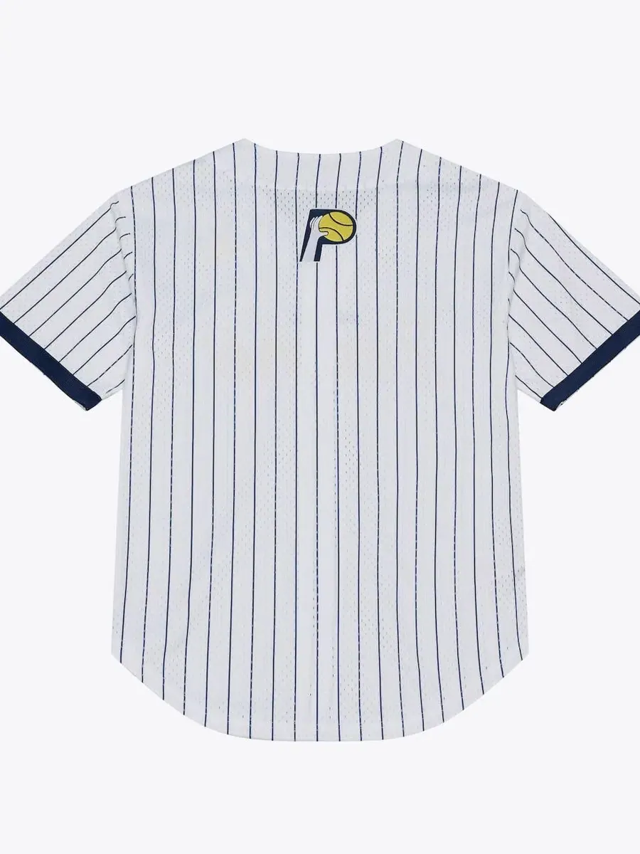 Мужская бейсбольная джерси с принтом Mitchell & Ness — изображение 2 из 5, белый