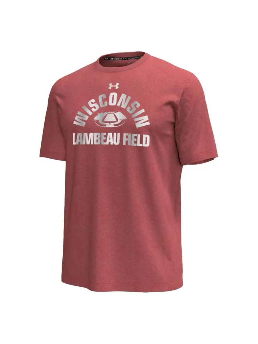 Футболка с коротким рукавом и принтом Wisconsin Badgers 2026 Lambeau Field Collection Icon Under — изображение 3 из 3