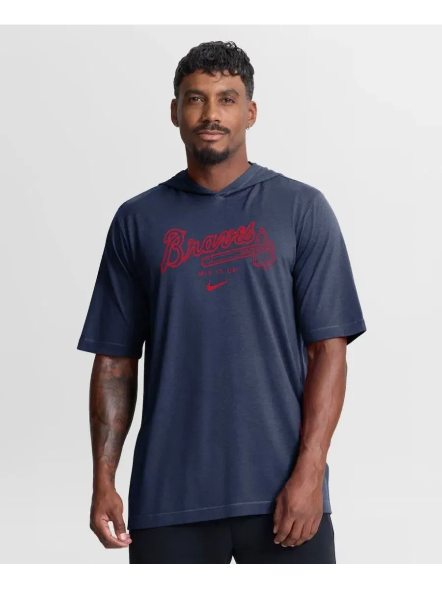 Мужская футболка-худи с принтом Arched Wordmark Nike