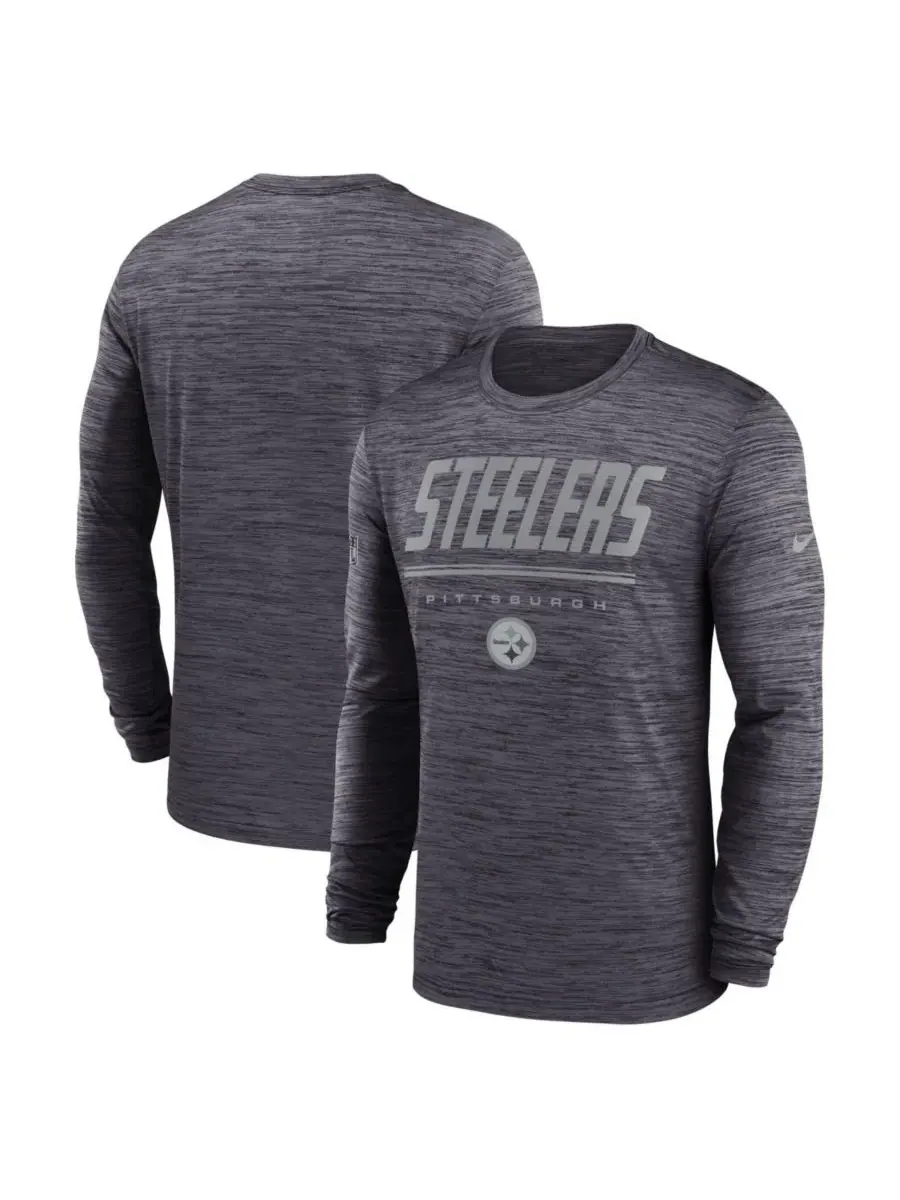 Футболка с длинным рукавом с принтом Sideline Offensive Transition Velocity Dri-FIT Nike